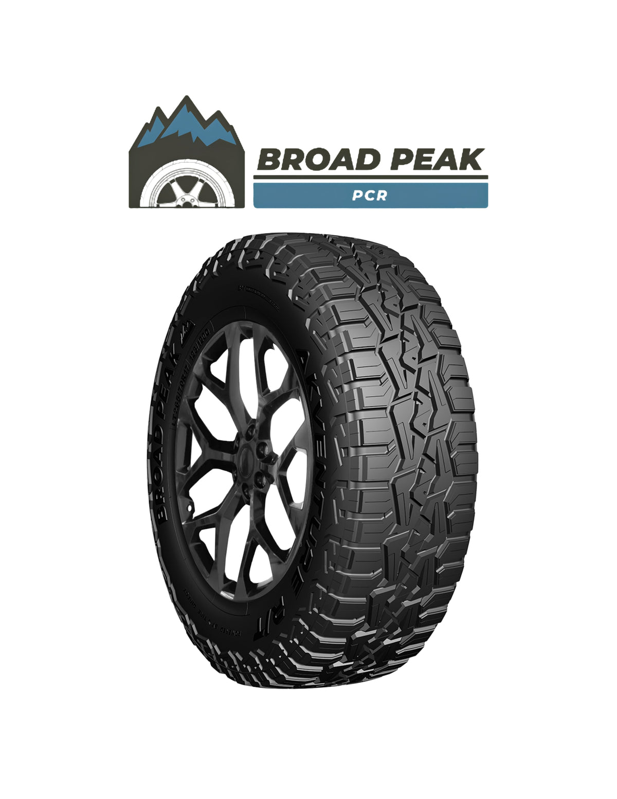 Llanta 33X12.50R24LT-10PR 101Q BROADPEAK AKVENTURE R/T VIETNAM