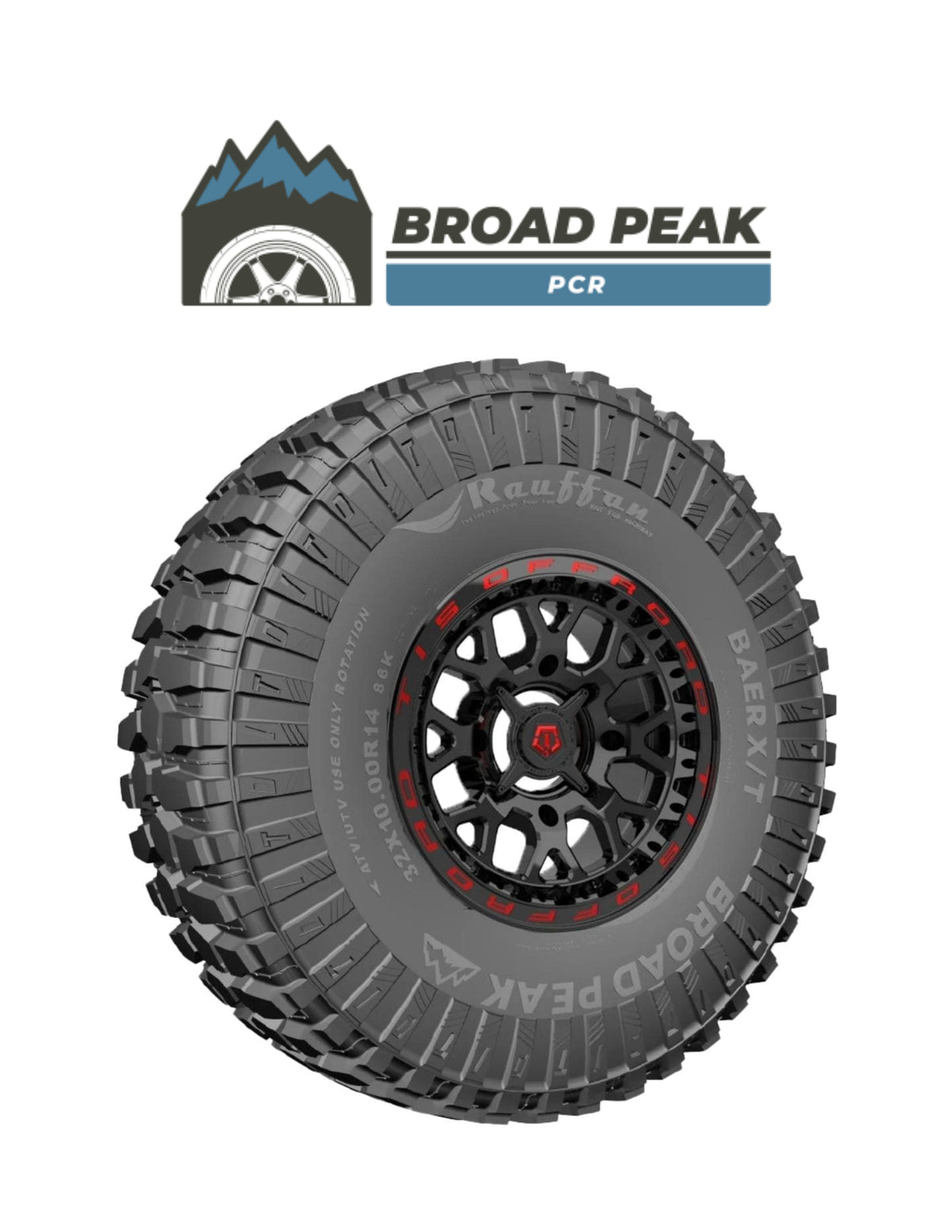 Llanta 32X10.00R15-8C 85K BROADPEAK BAER X/T