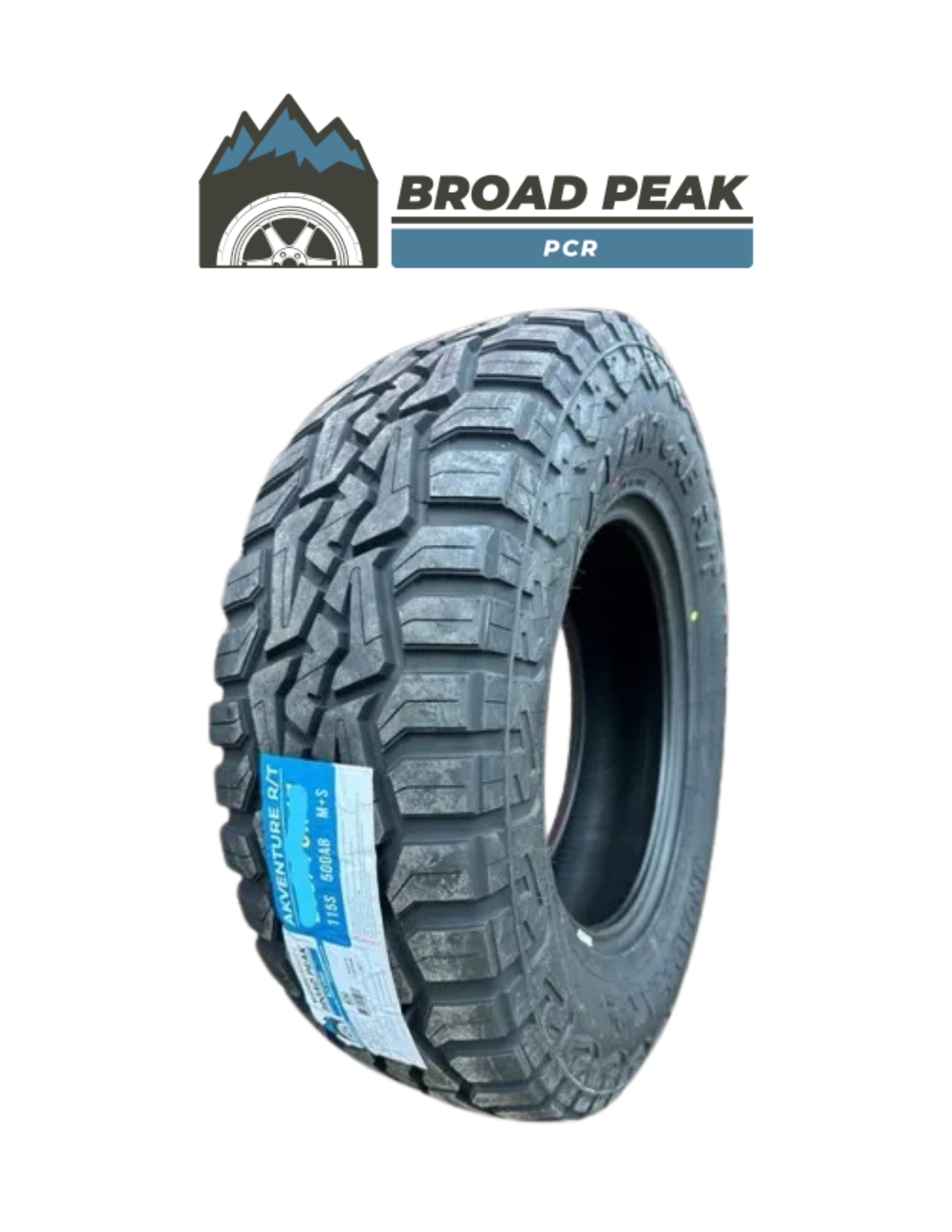 Llanta 33X12.50R20LT-10PR 114Q BROADPEAK AKVENTURE R/T VIETNAM